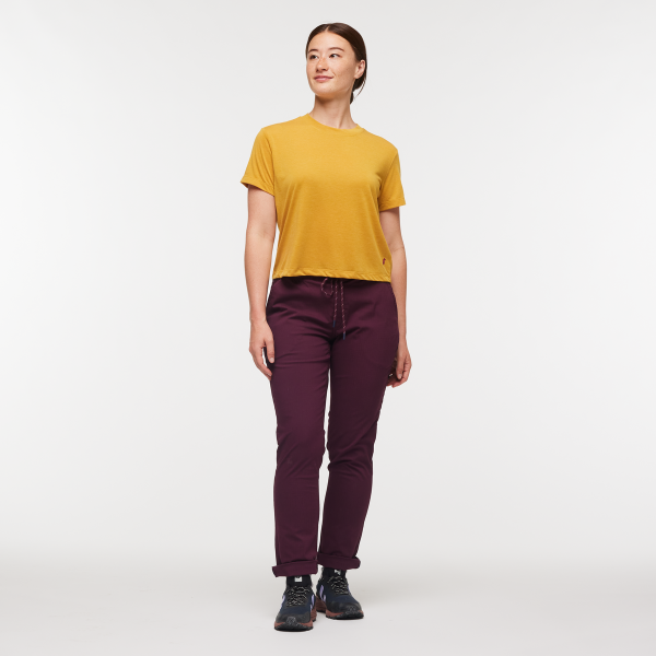 Paseo Travel Crop T-Shirt - Women's